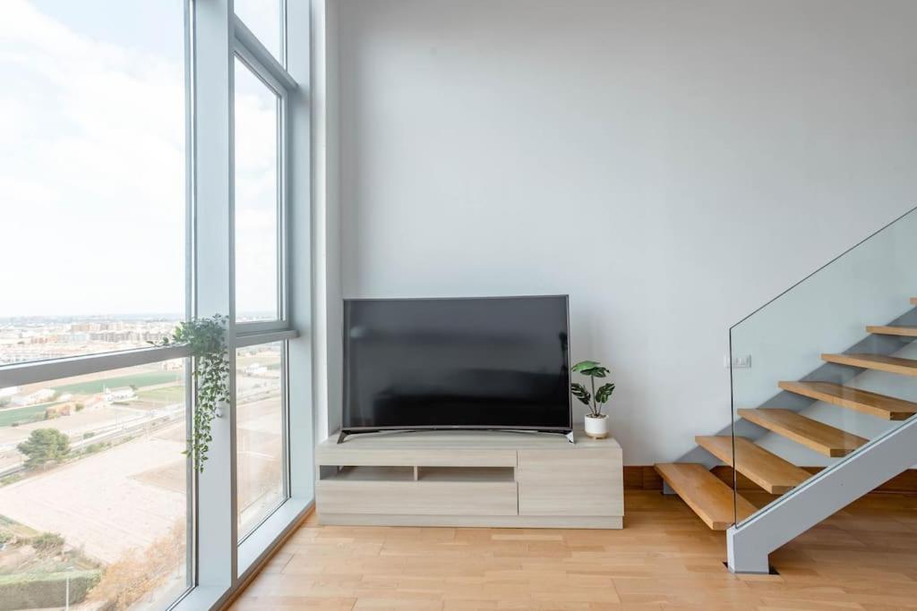 Апартаменти Duplex Loft Apartamento Con Parking Gratis Валенсія Екстер'єр фото
